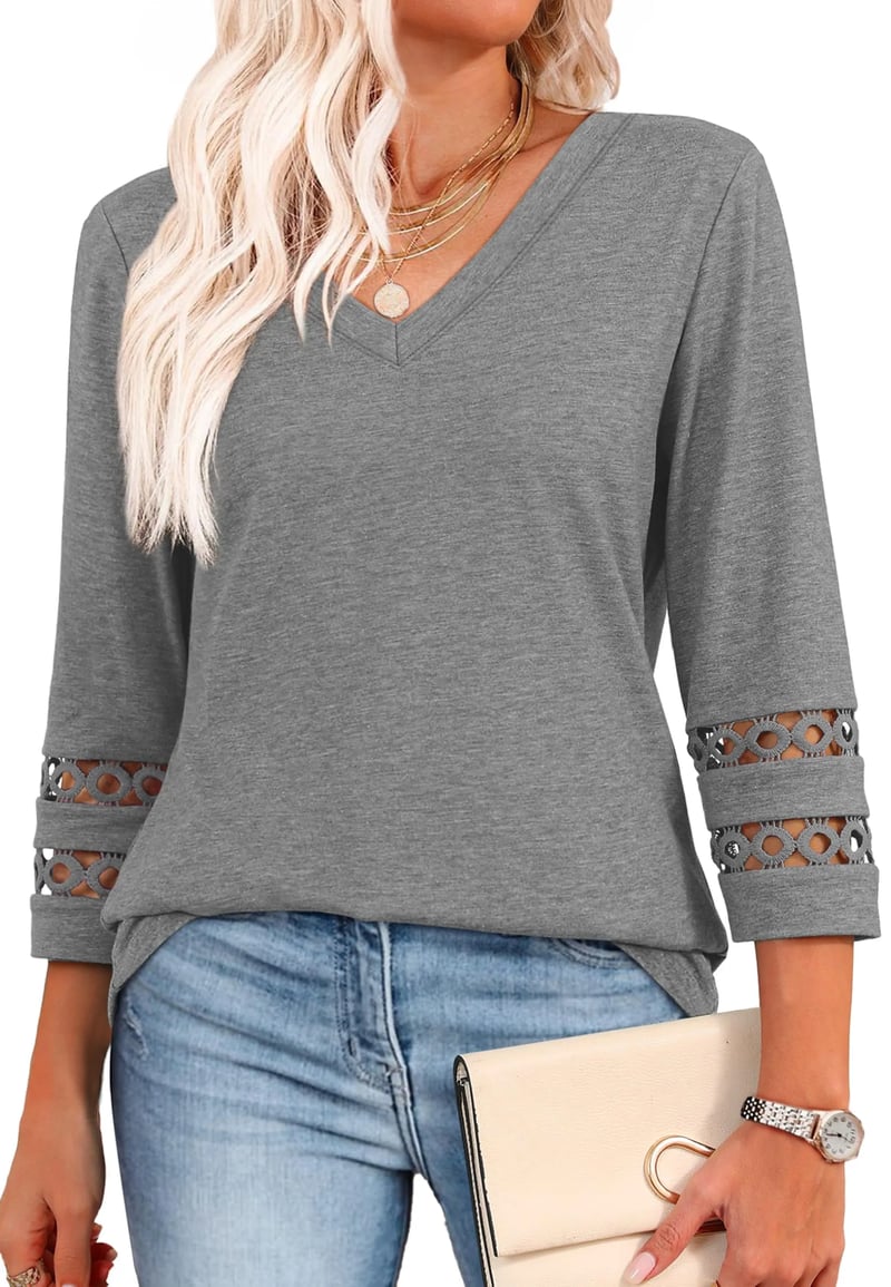 Ivana - Elegant V-Neck Top