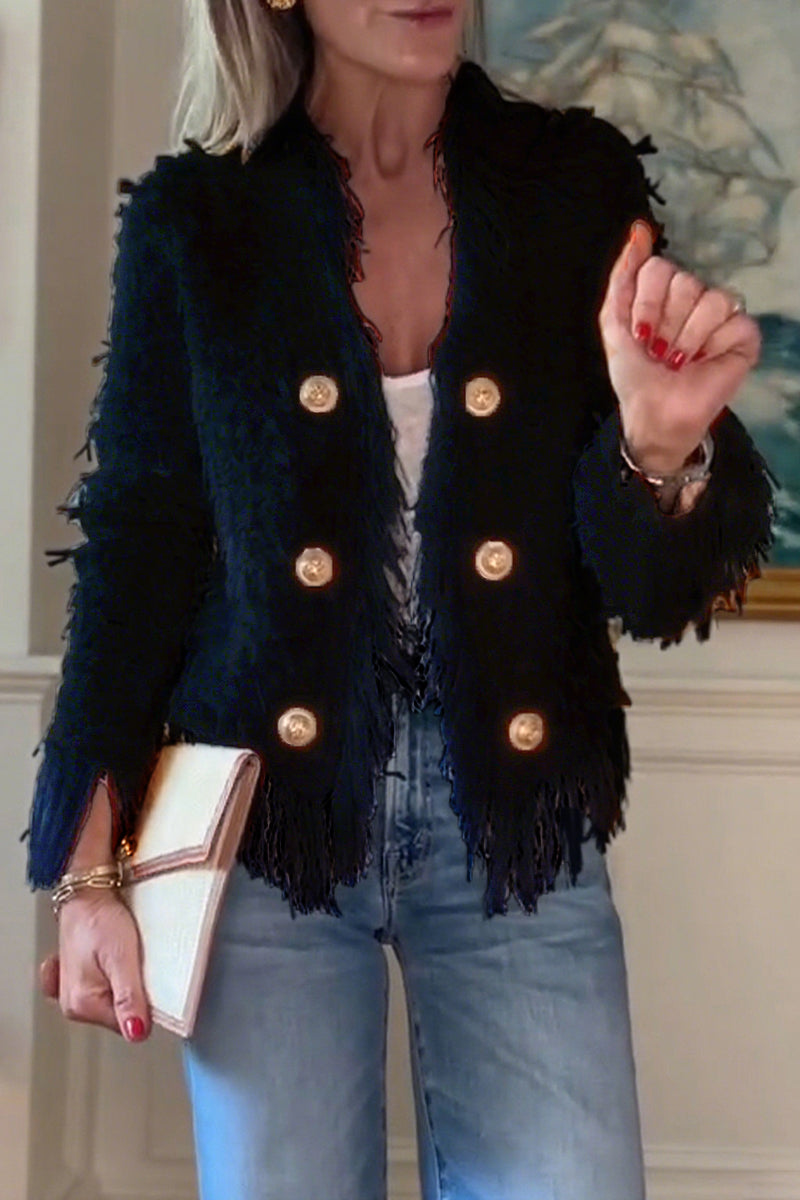 Sophia - Tassel Cardigan
