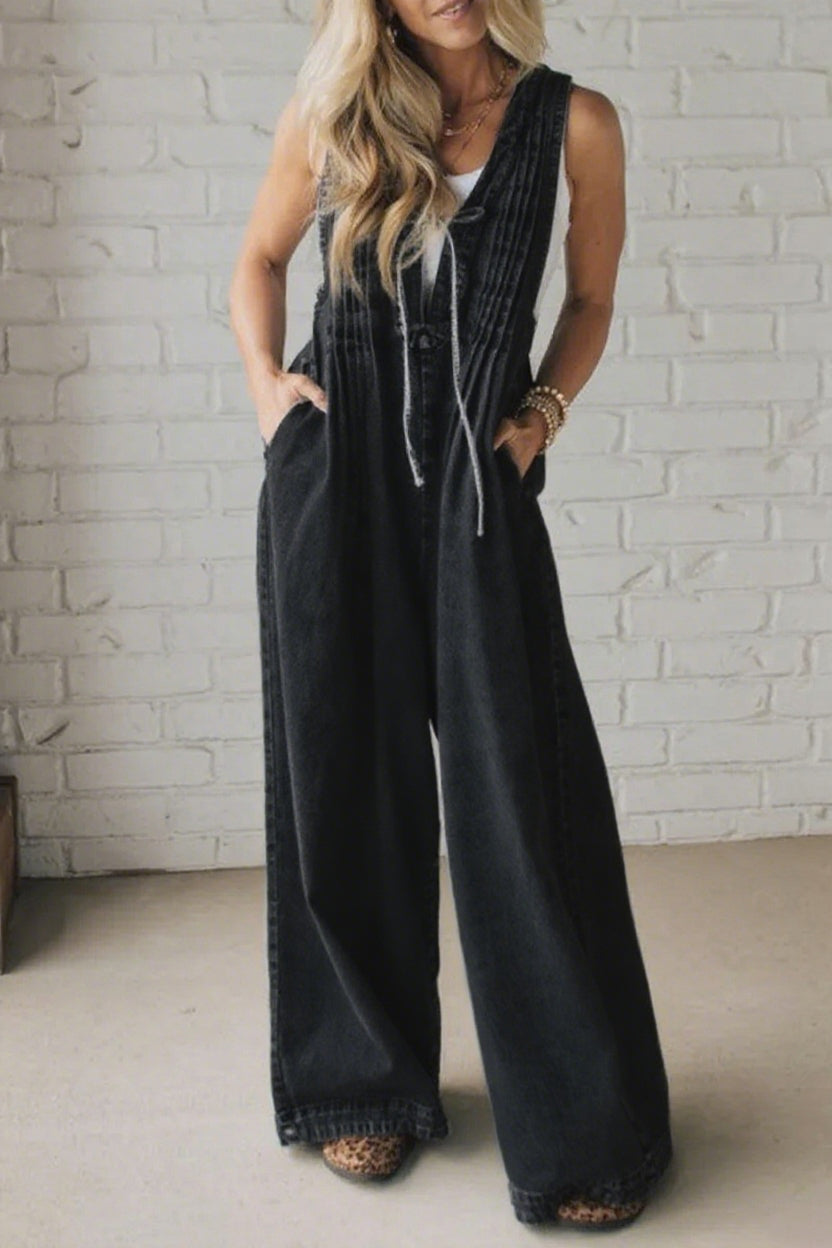 Rosa - Pleated Jumpsuit