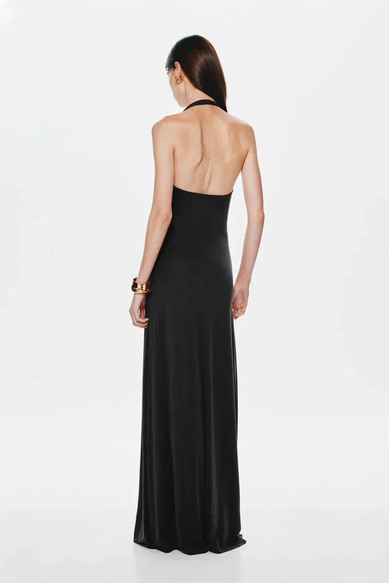 Althea – Long Cupro Dress