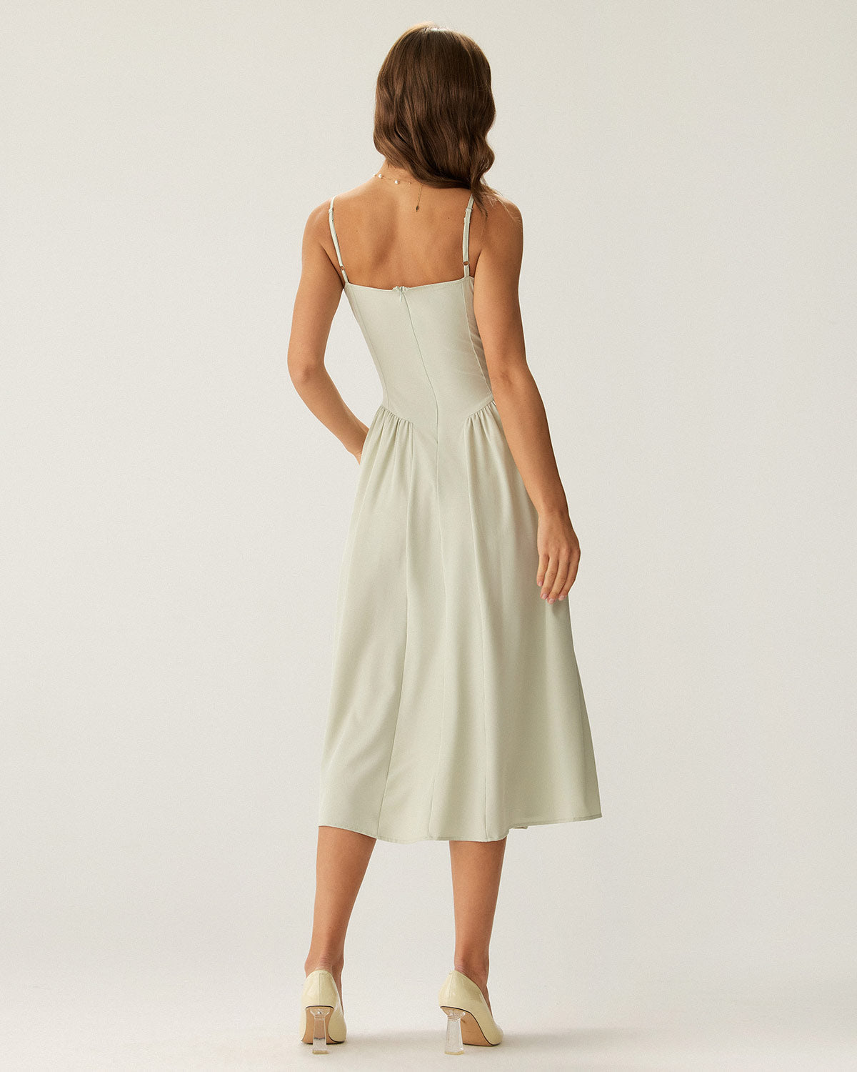 Eva - Elegant Midi Slip Dress