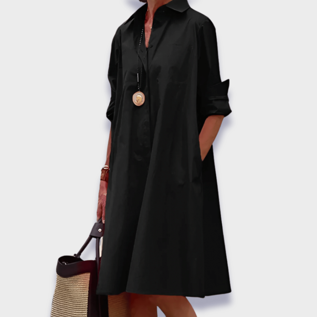 Clara™ - Effortless Polo Dress