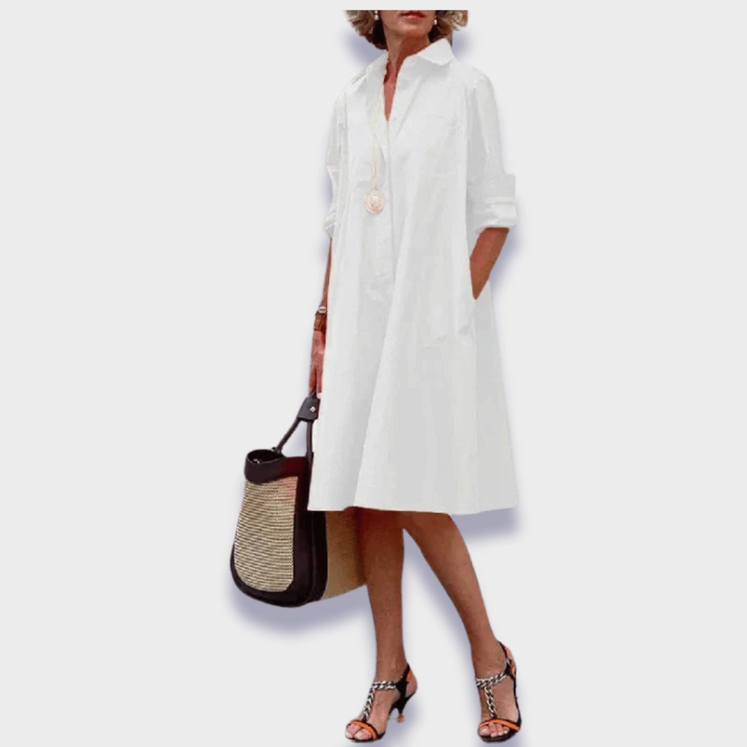Clara™ - Effortless Polo Dress