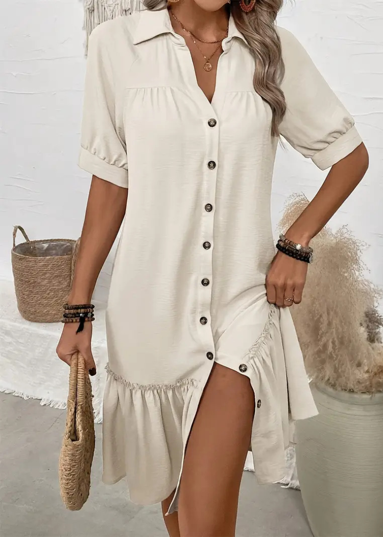 Sophie - Silk Midi Dress