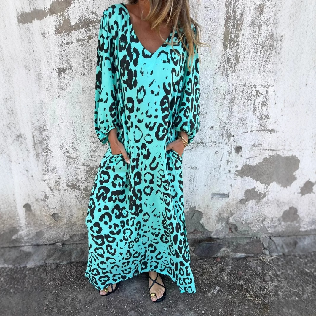 Savannah Leopard Dress