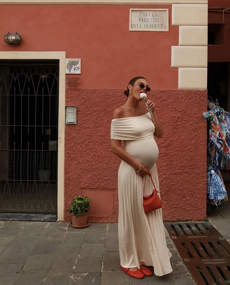 Annalise - Elegant Maternity Dress