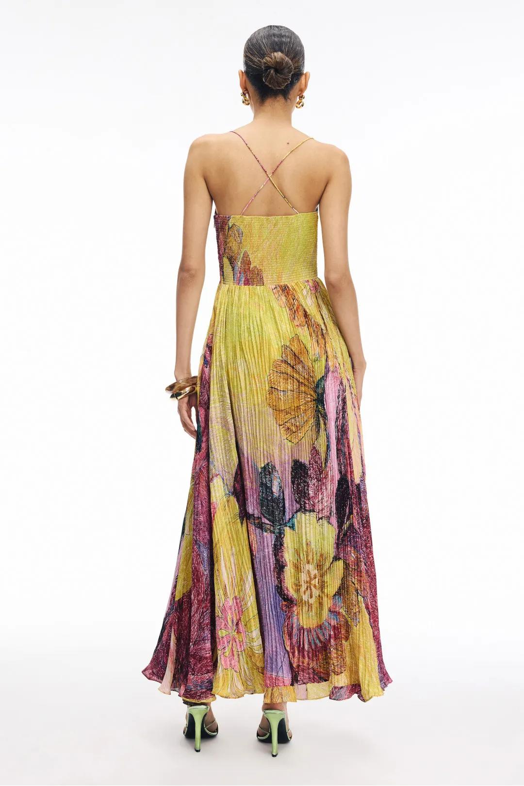 Sophie - Ikat Print Maxi Dress
