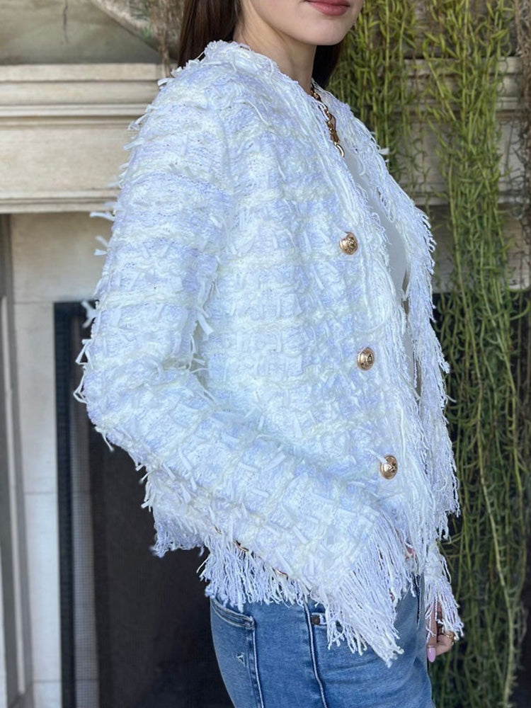 Sophia - Tassel Cardigan