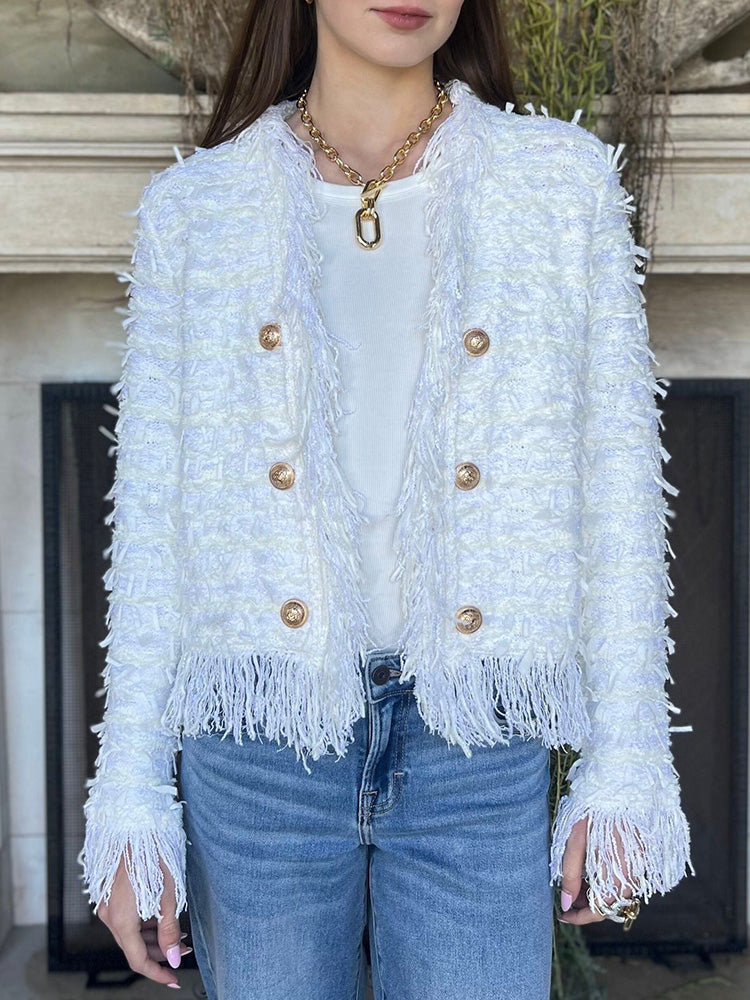 Sophia - Tassel Cardigan