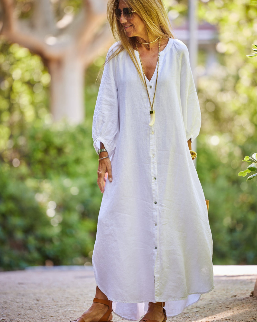 Louise - Pretty lightweight linen dress
