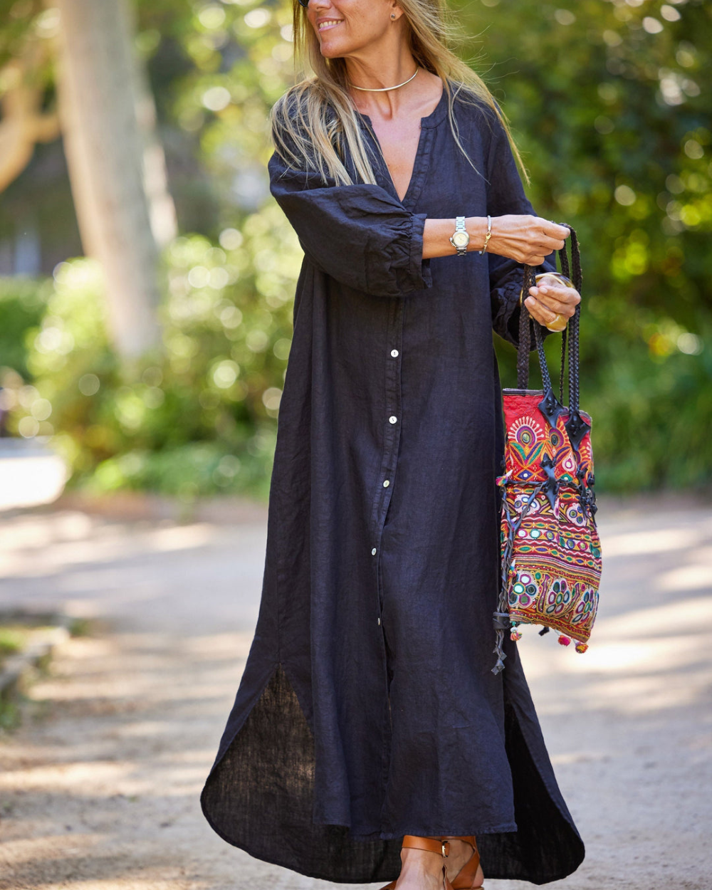 Louise - Pretty lightweight linen dress