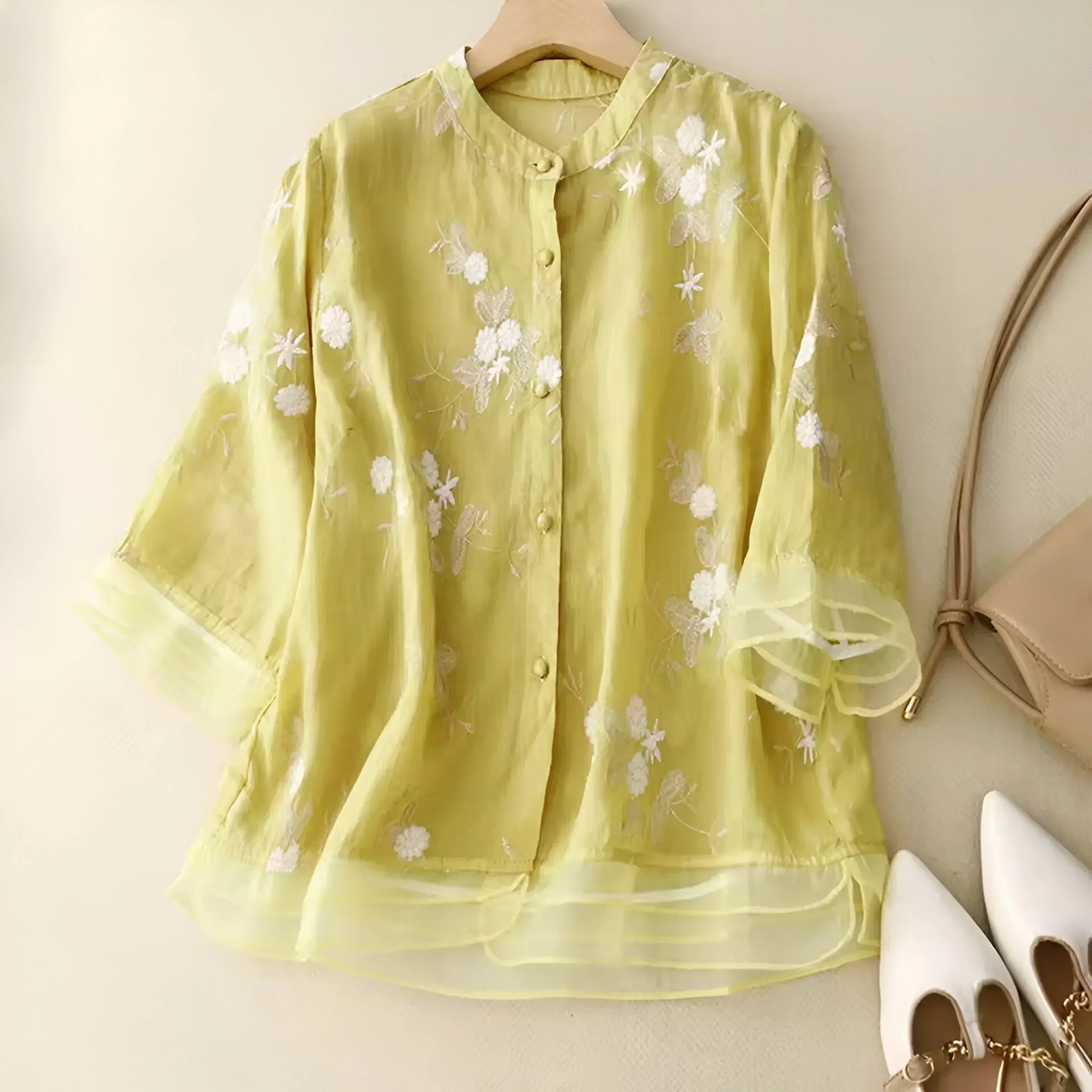 Vanessa Floral Silk Blouse