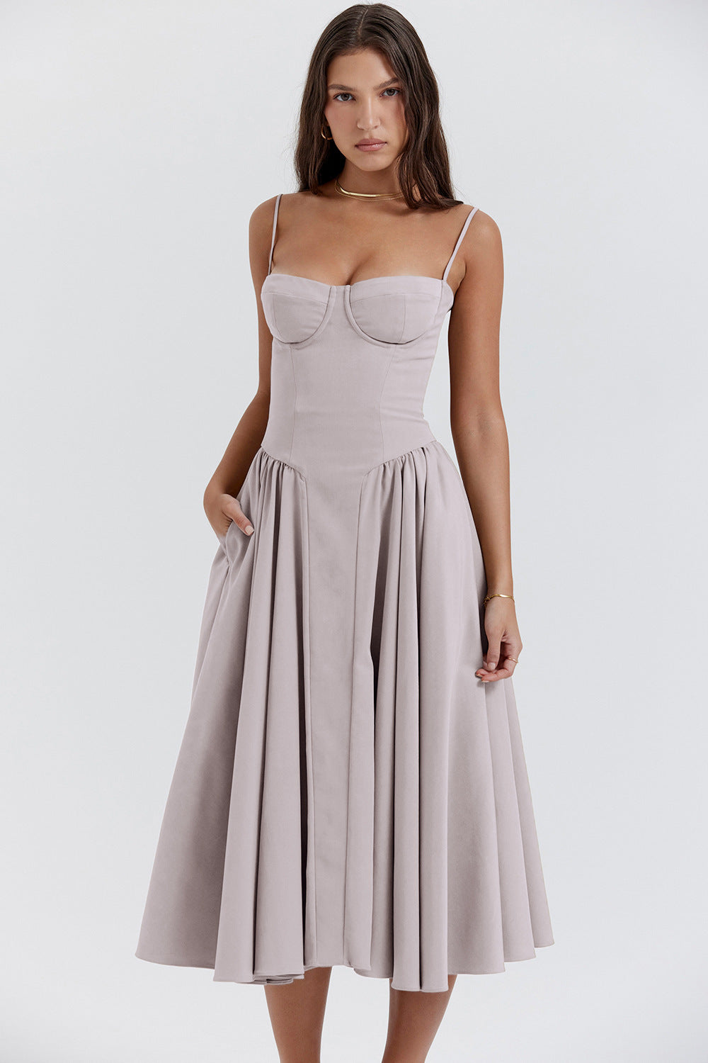 Kiki – Retro Midi Dress