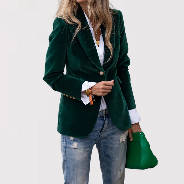 Lauraine - Luxe Velvet Jacket