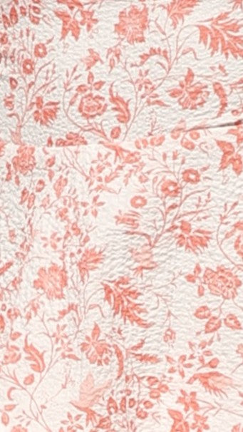 Isadora – Maxi floral dress in soft peach