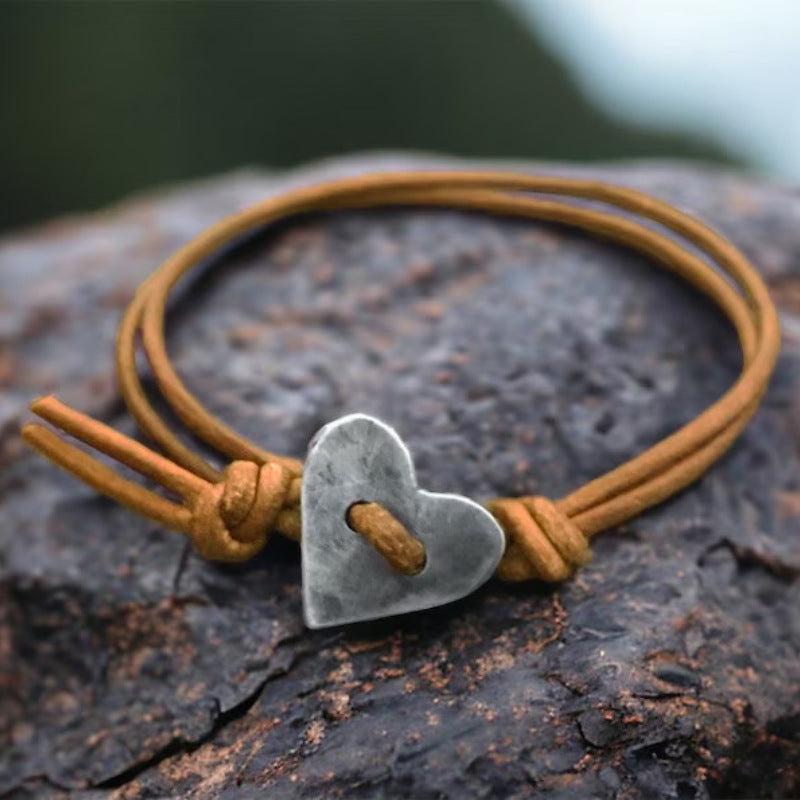 Evelyn Heart Charm Bracelet
