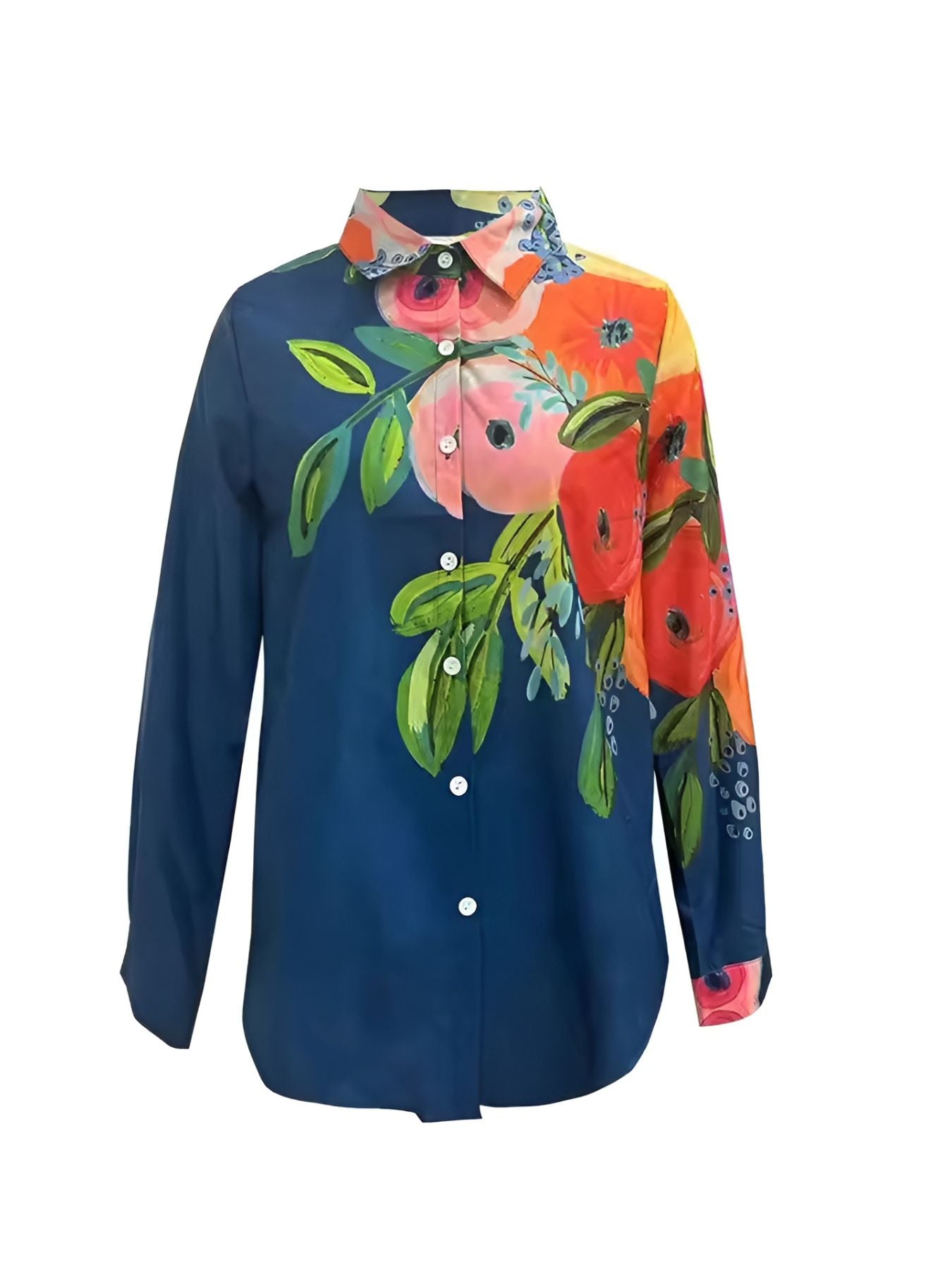 Fiona - Floral Long Sleeve Shirt