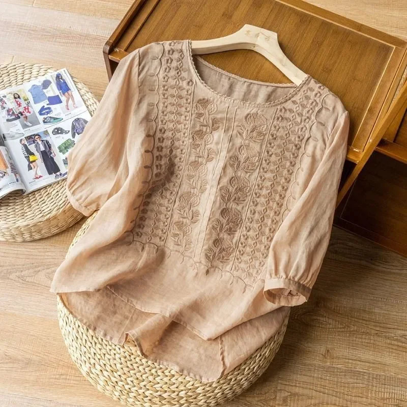 Clara™ - Effortless Spring Blouse