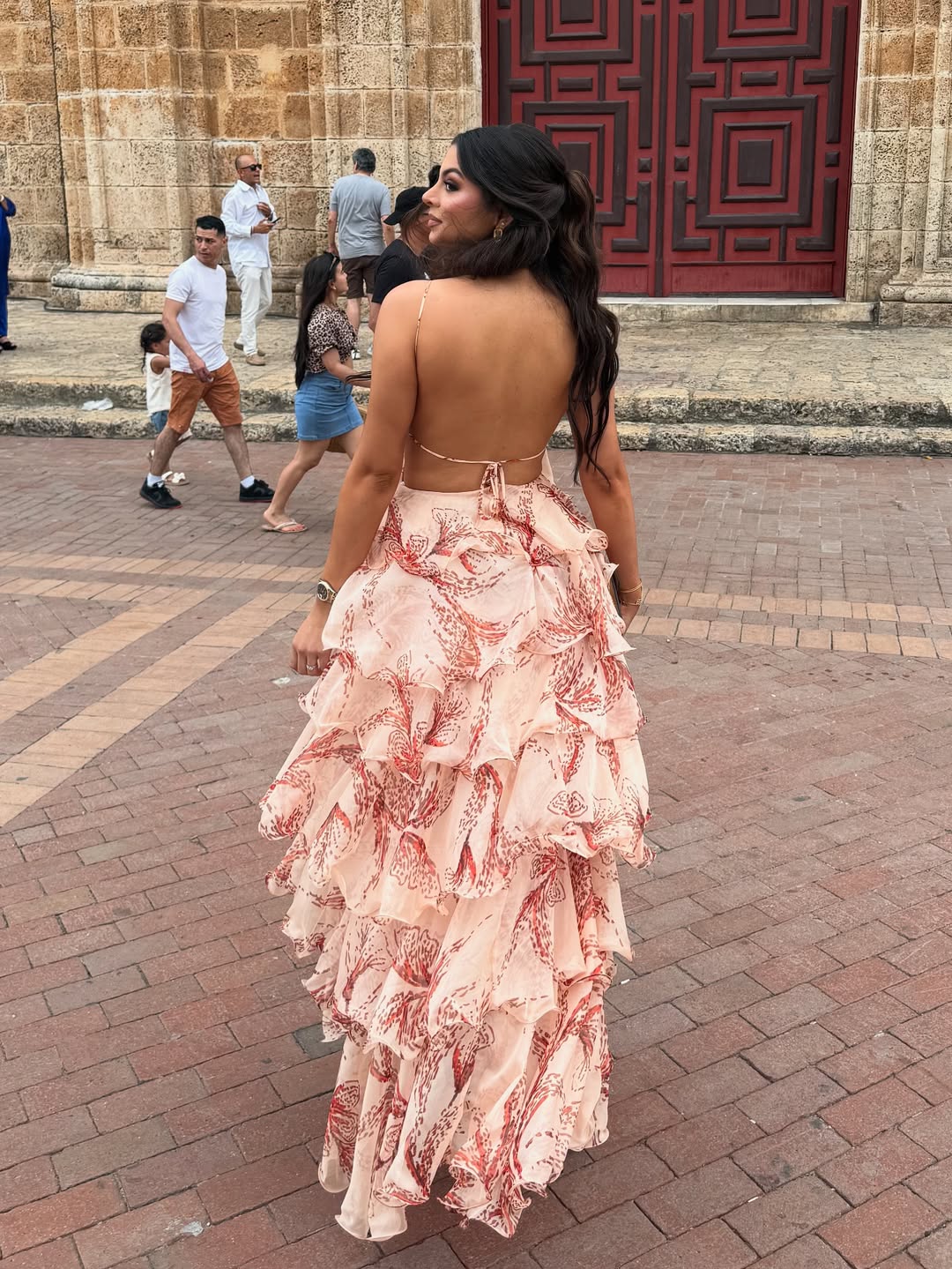 Nahia - Ruffled Dress