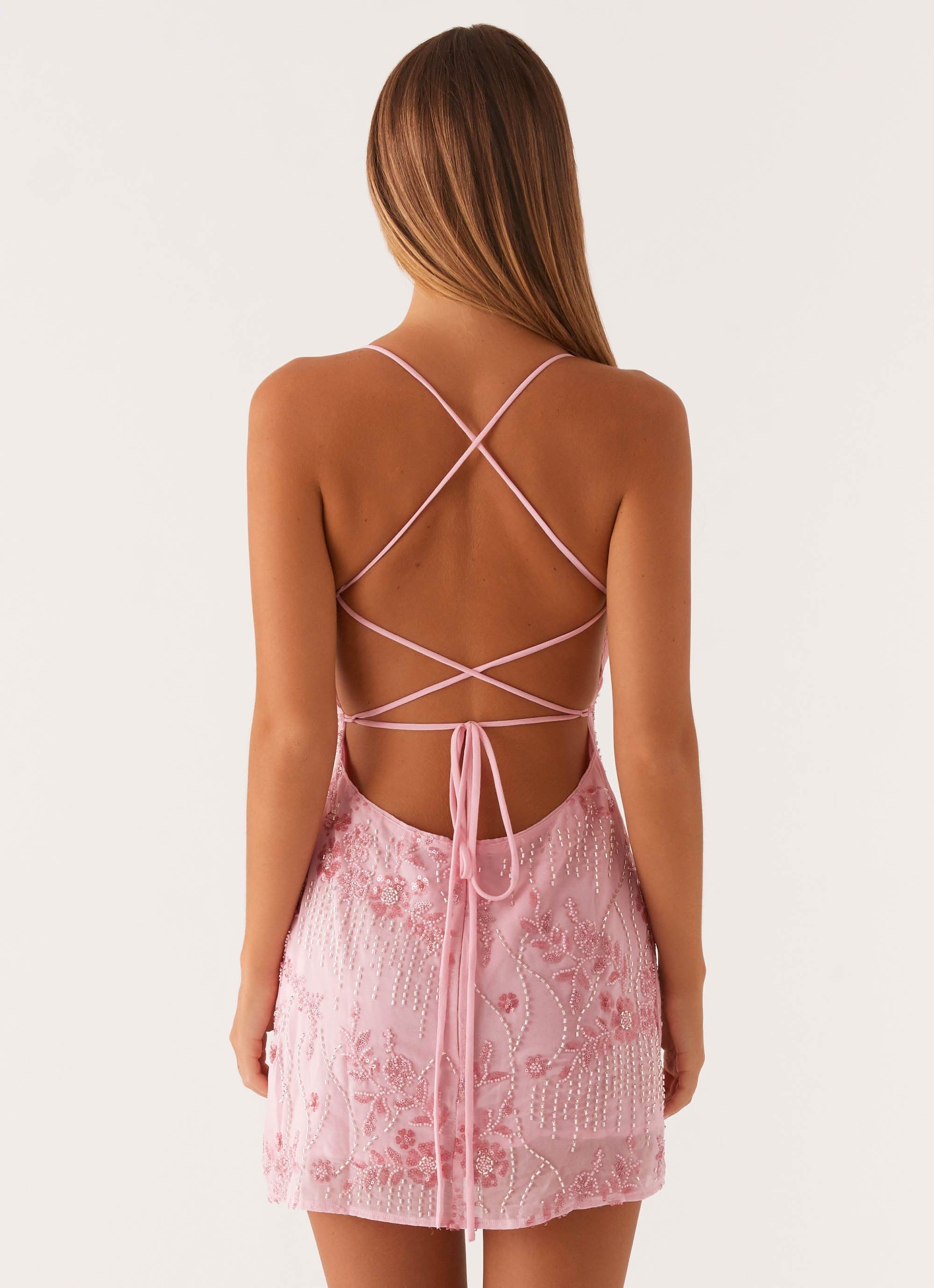 Christiane – Mini Dress Shine and Elegance