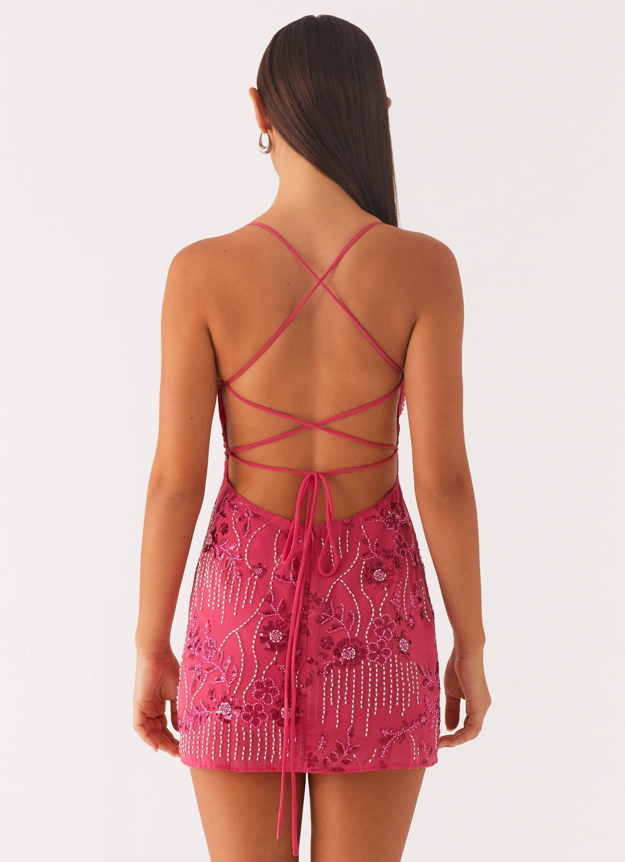 Christiane – Mini Dress Shine and Elegance