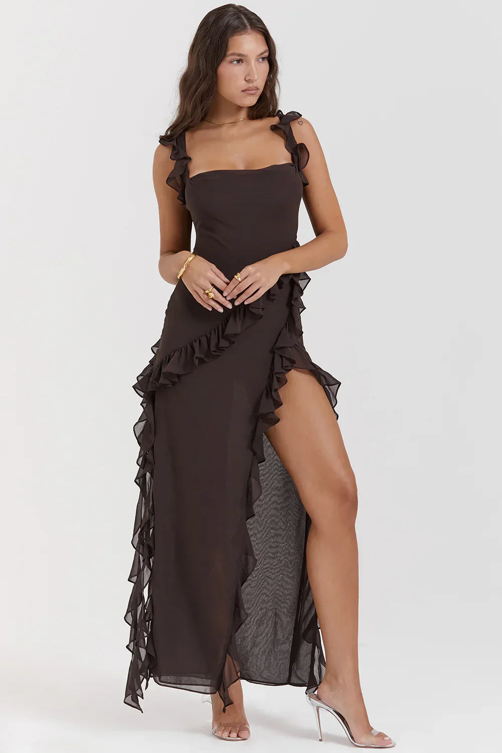 Dyane - Elegant Maxi Dress with Slit