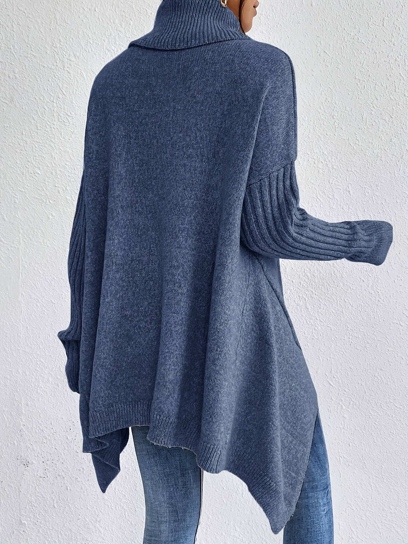Elena - Luxe Knit High Neck Sweater