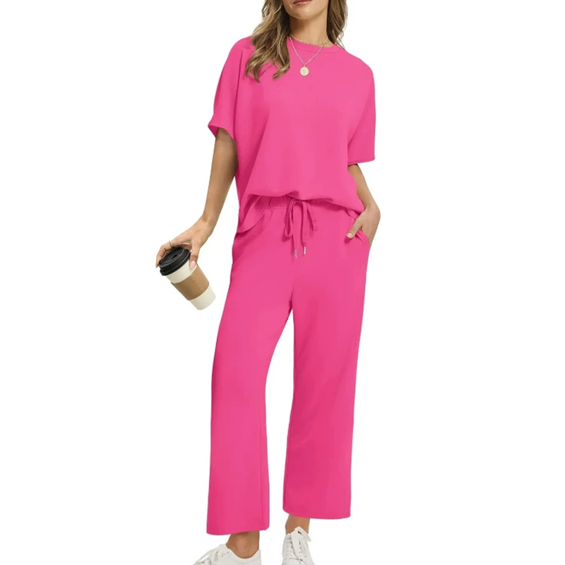 Marjorie – Casual Set with Top and Pants