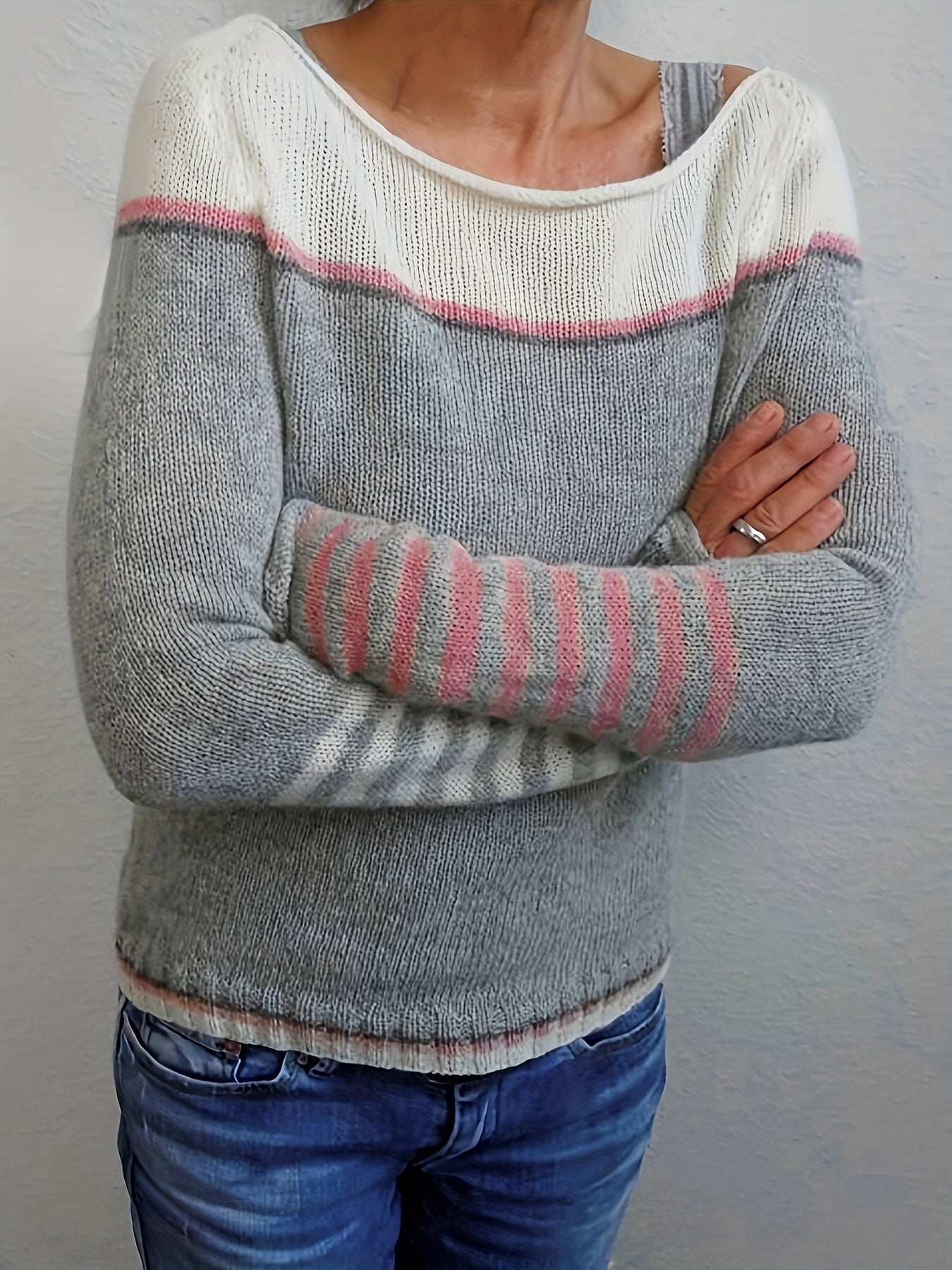 Rachel - Timeless Striped Knit Shirt