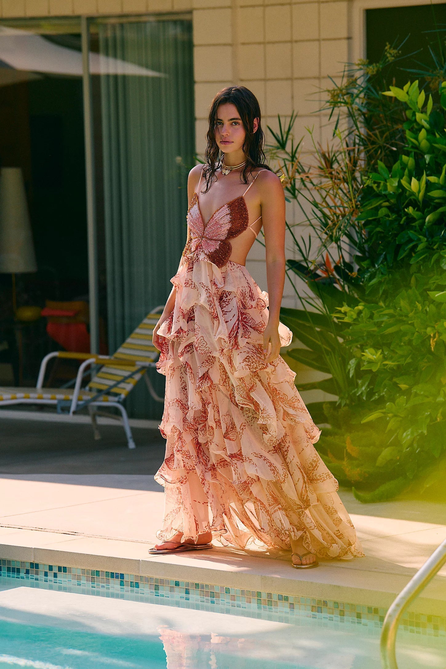 Nahia - Ruffled Dress