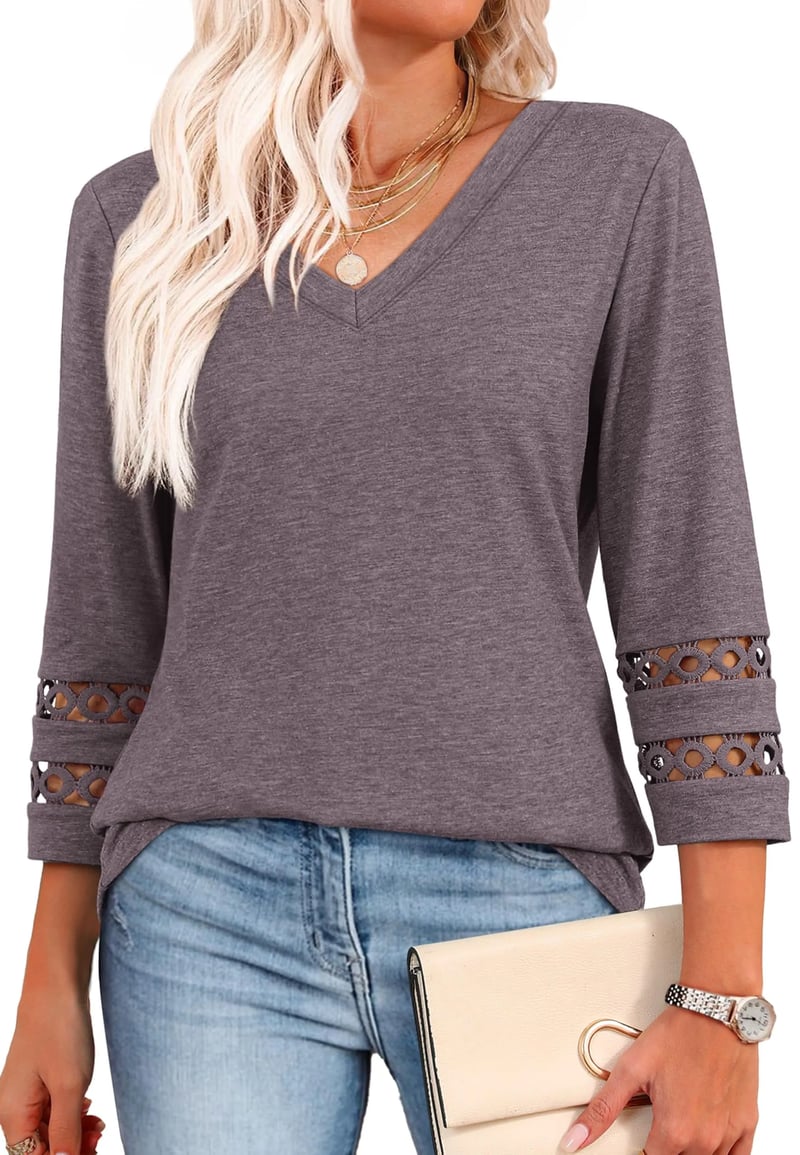 Ivana - Elegant V-Neck Top