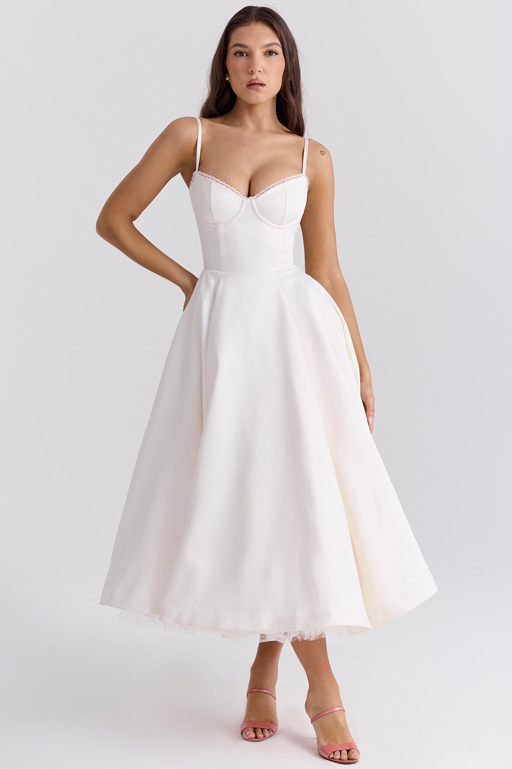 Cindy – Midi Dress in Tulle