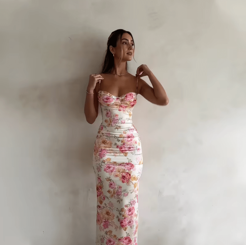 Beau - Summer Floral Maxi Dress