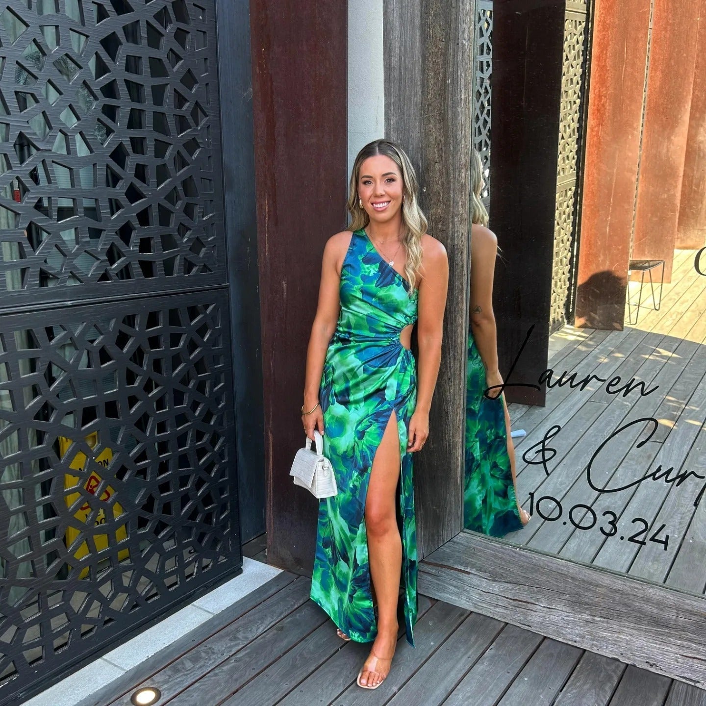 Magalie – Calista Dress Emerald Green