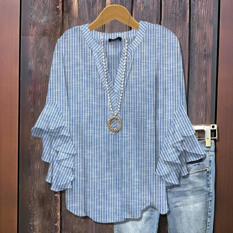 Evelyn™ - Elegant Striped Ease