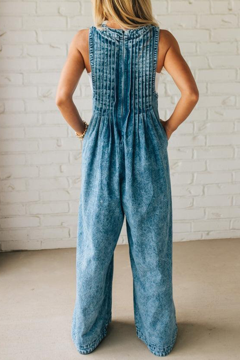 Rosa - Pleated Jumpsuit