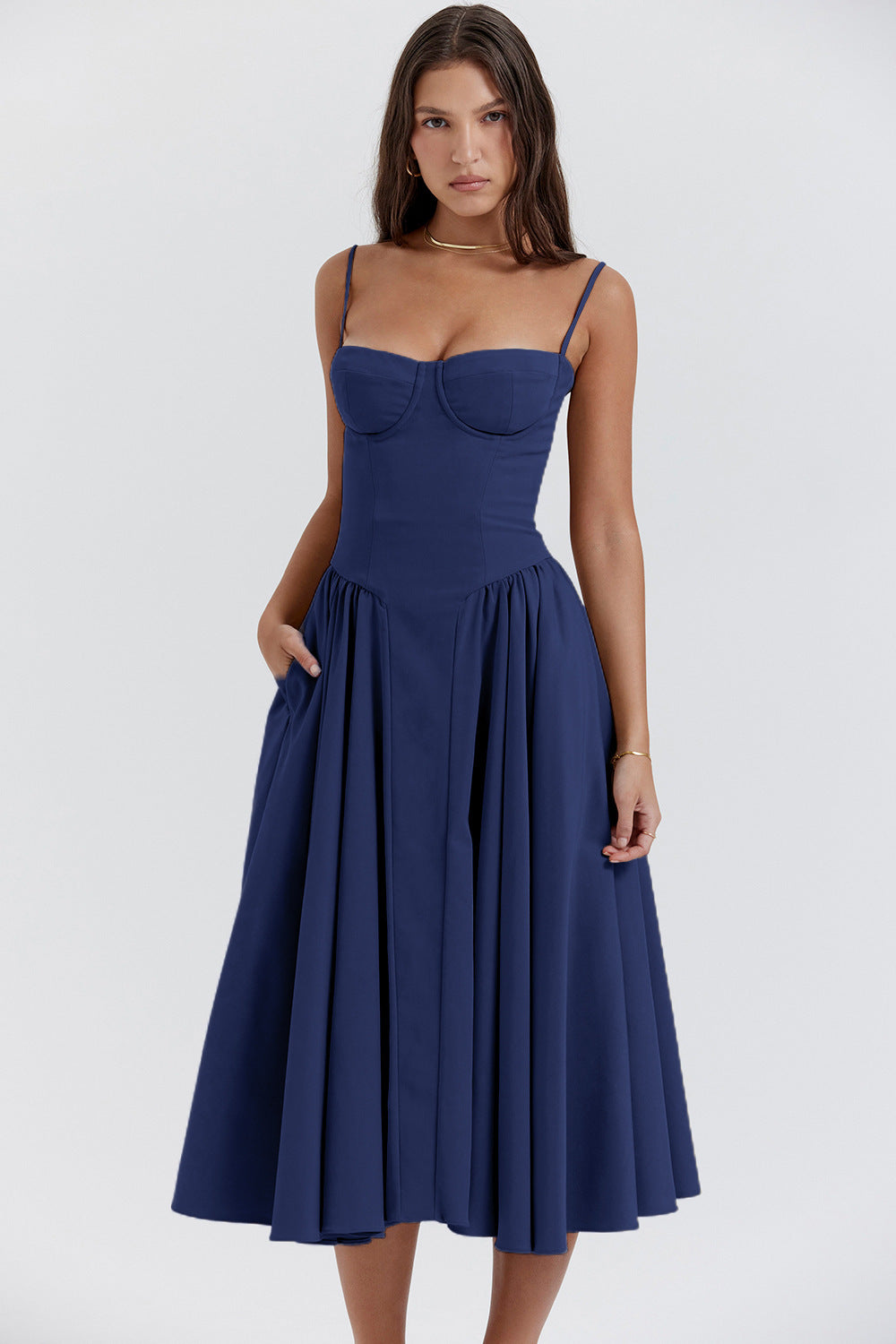 Kiki – Retro Midi Dress