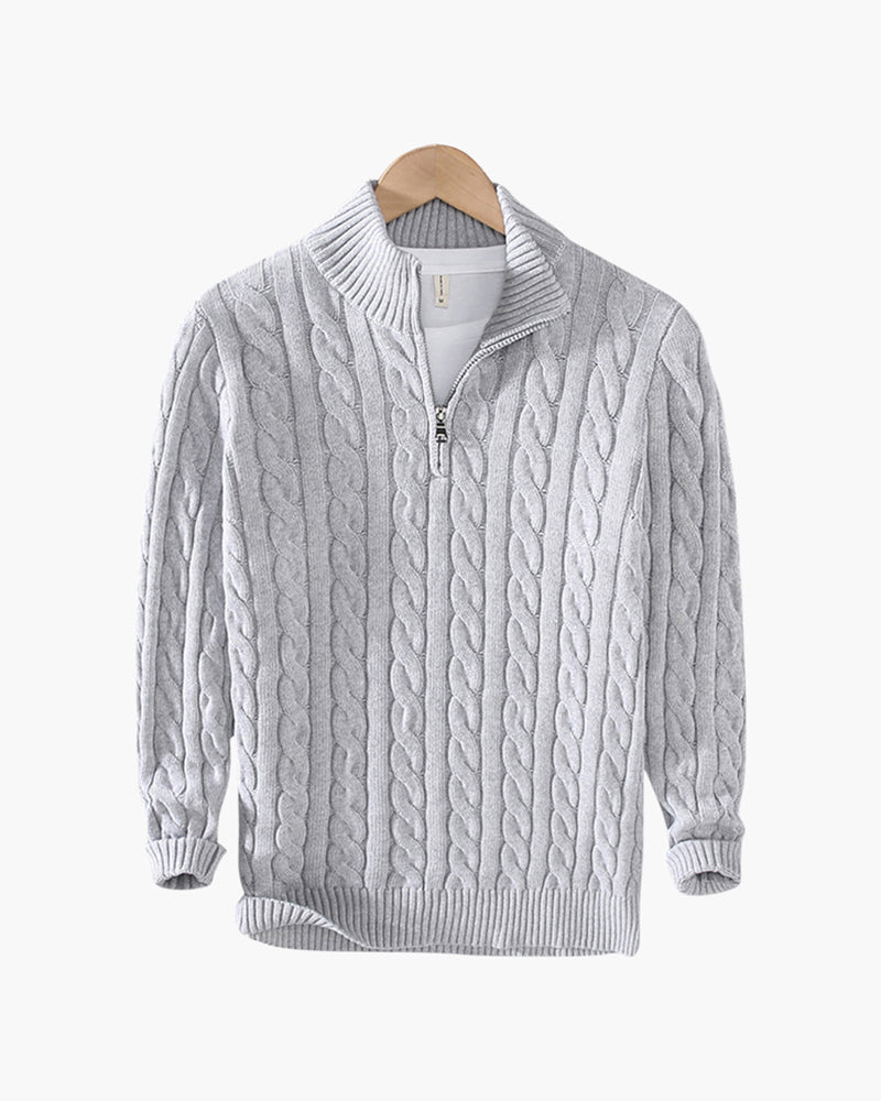 Signature Half-Zip Sweater