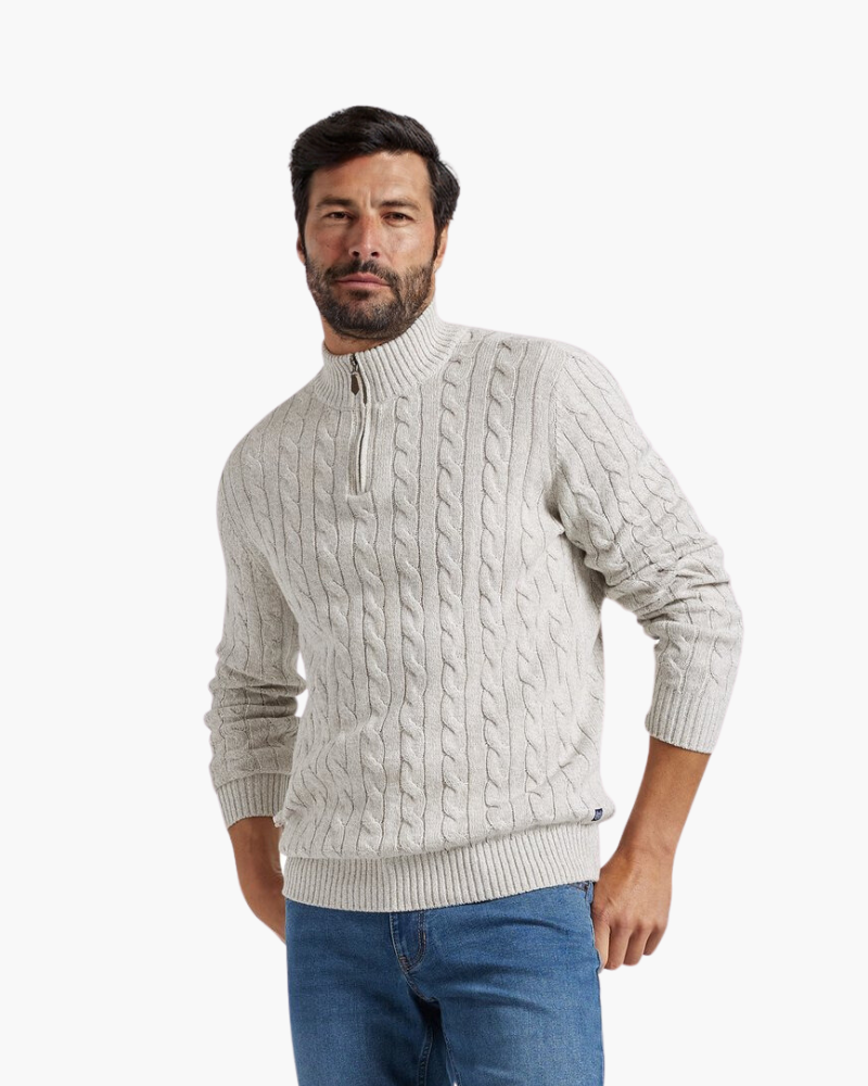 Signature Half-Zip Sweater