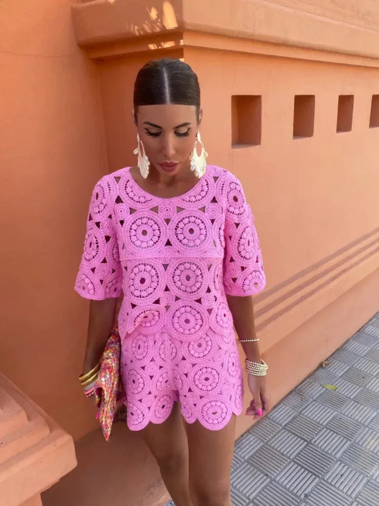 Luna - Bohemian Summer Crochet Set