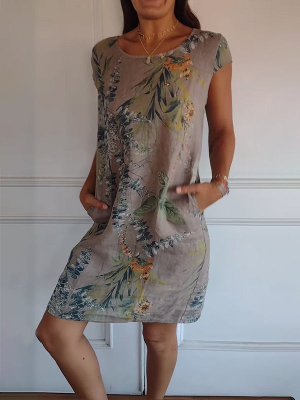 Sophie - Effortless Round Neck Dress