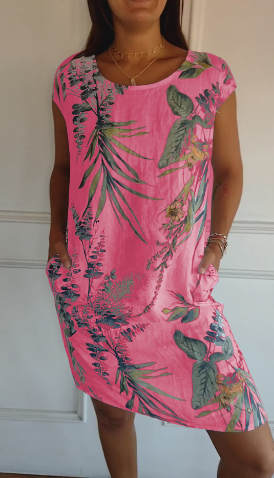 Sophie - Effortless Round Neck Dress