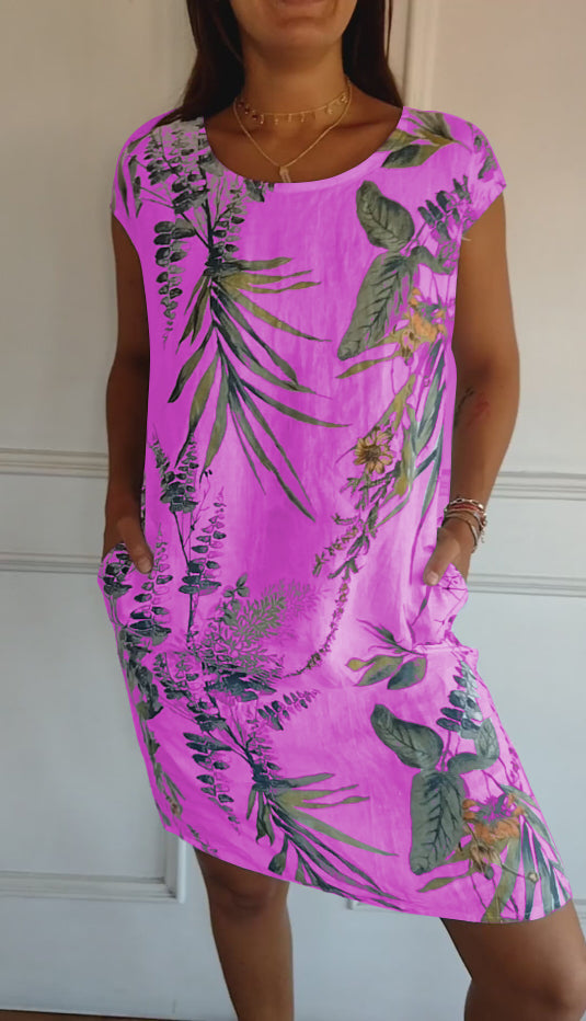 Sophie - Effortless Round Neck Dress
