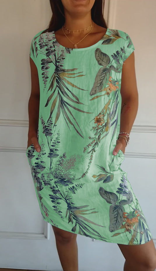 Sophie - Effortless Round Neck Dress