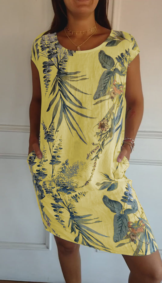 Sophie - Effortless Round Neck Dress