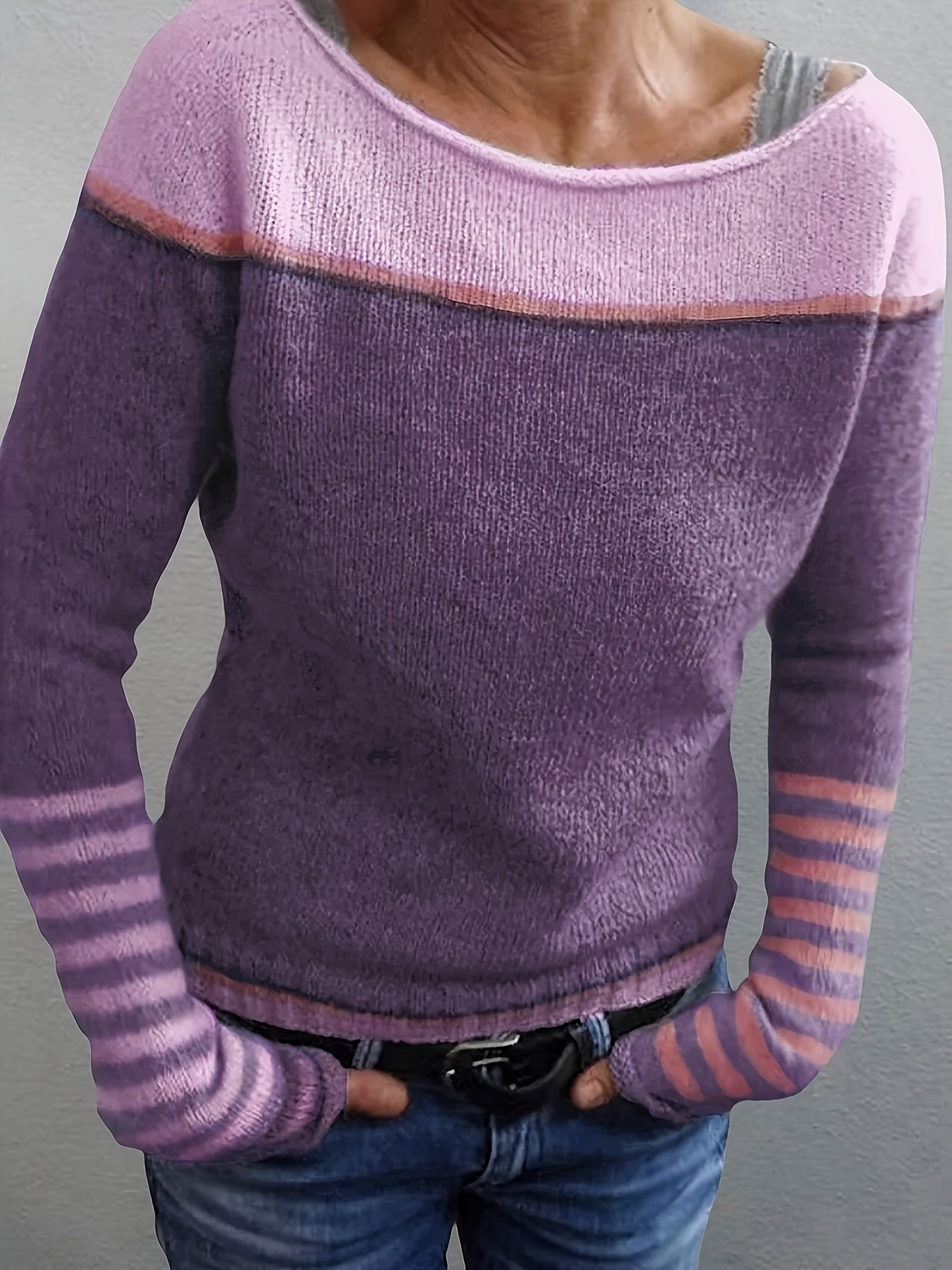 Rachel - Timeless Striped Knit Shirt
