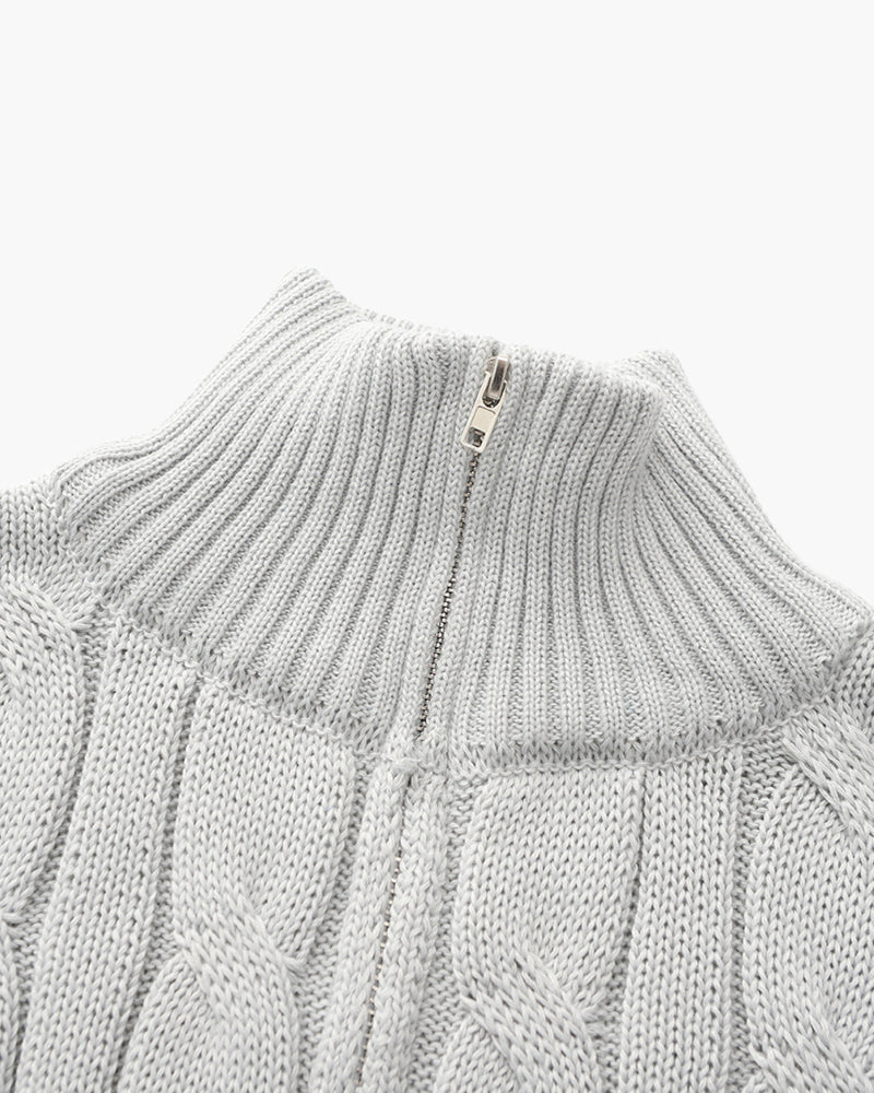 Signature Half-Zip Sweater