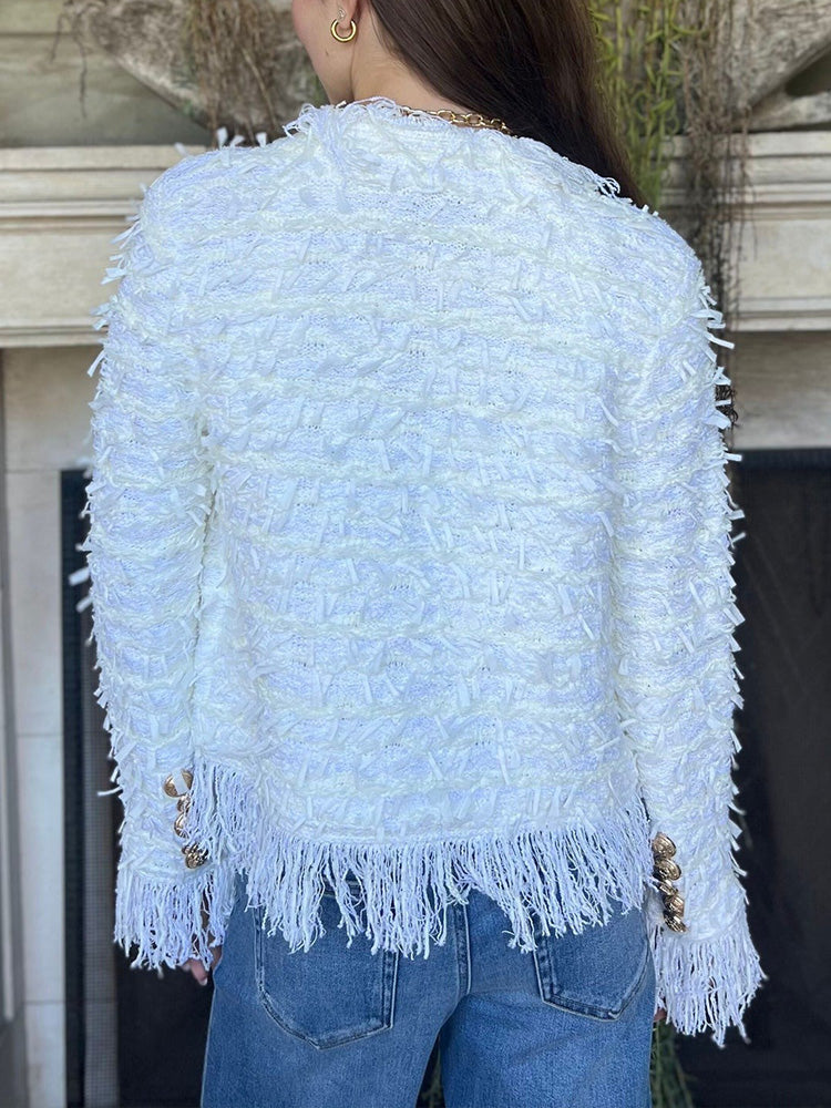 Sophia - Tassel Cardigan