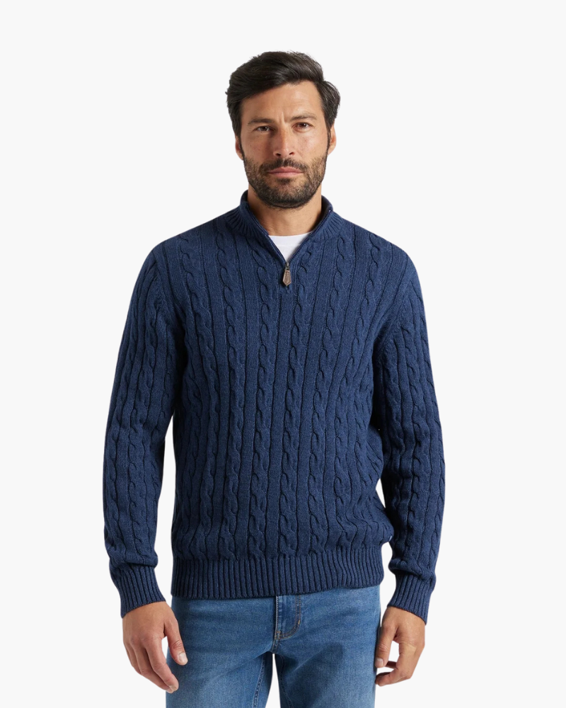 Signature Half-Zip Sweater