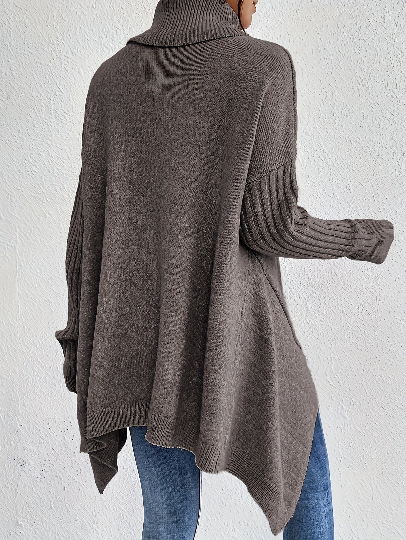 Elena - Luxe Knit High Neck Sweater